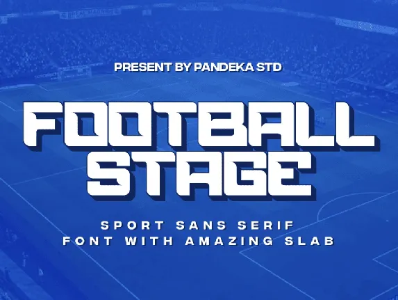 Football Stage DEMO font