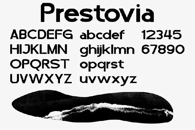 Prestovia font