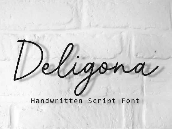 Deligona font