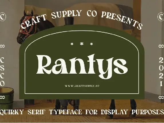 Rantys Free font