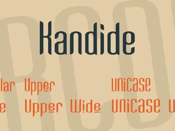 Kandide font