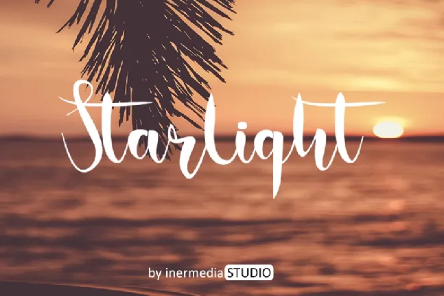 Starlight Calligraphy Typeface font