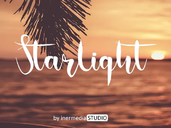 Starlight Calligraphy Typeface font