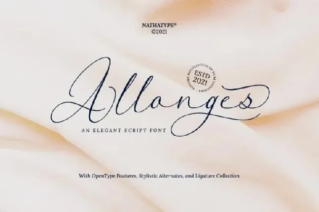 Allonges font