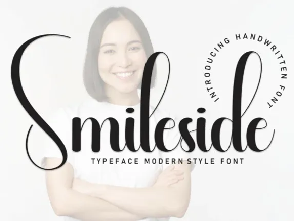 Smileside Script font