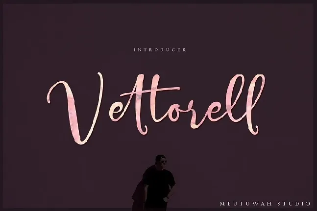 Vettorell Script font