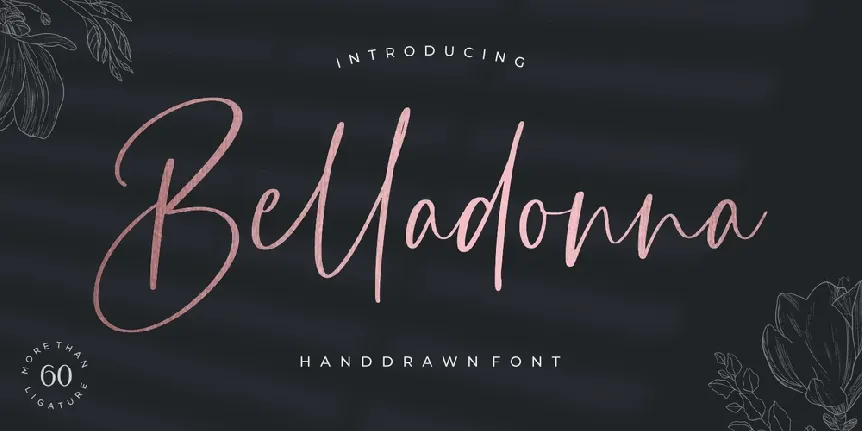 Belladonna font