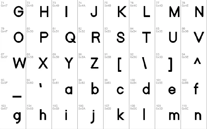 Leman font