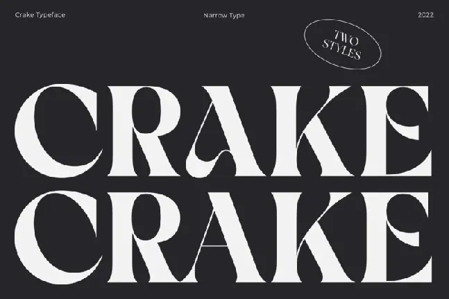 Crake Family font