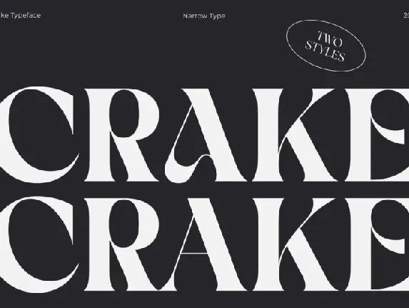 Crake Family font