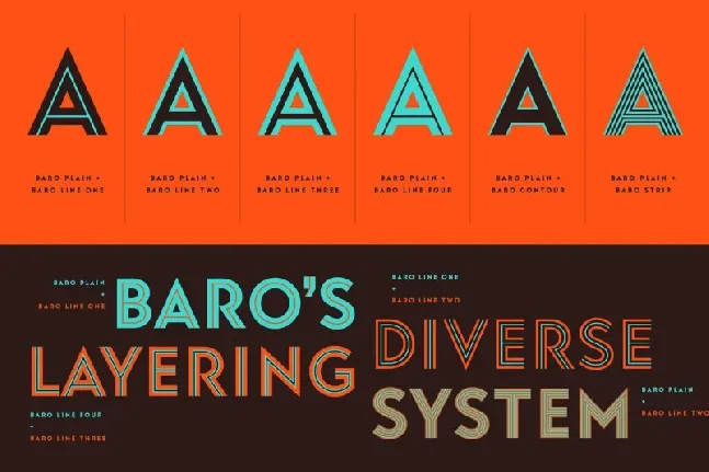 Baro Family font