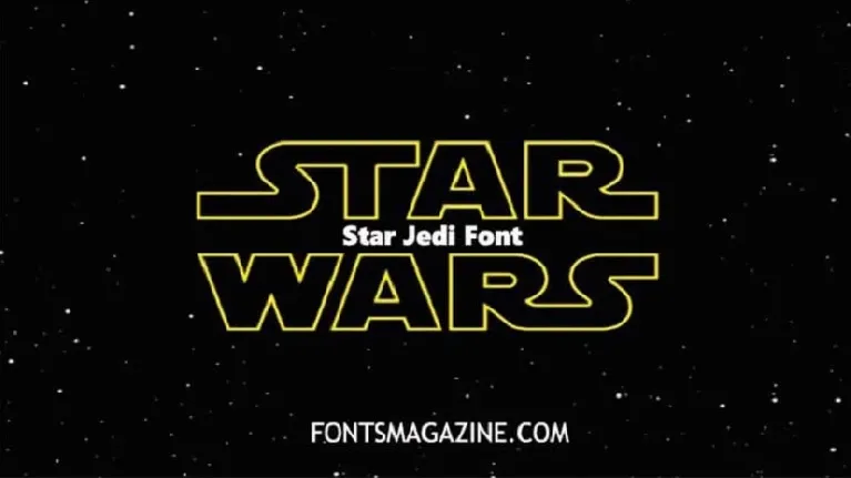 Star Jedi Free font