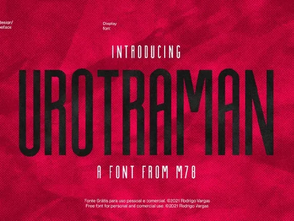 Urotraman font