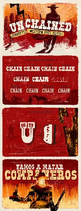 Unchained Family font