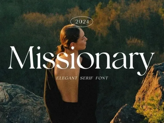 Missionary font