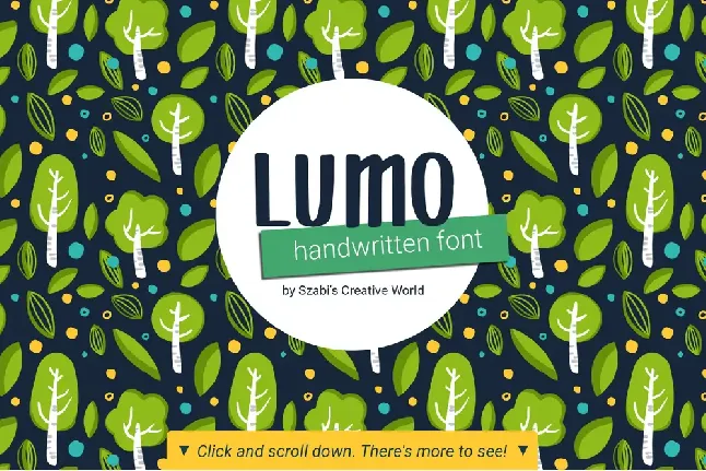 LumoSCWfree font