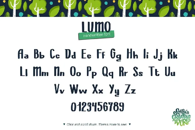 LumoSCWfree font