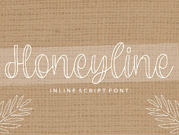 Honeyline font