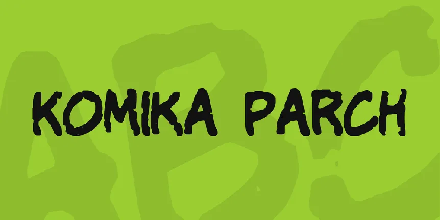 Komika Parch font