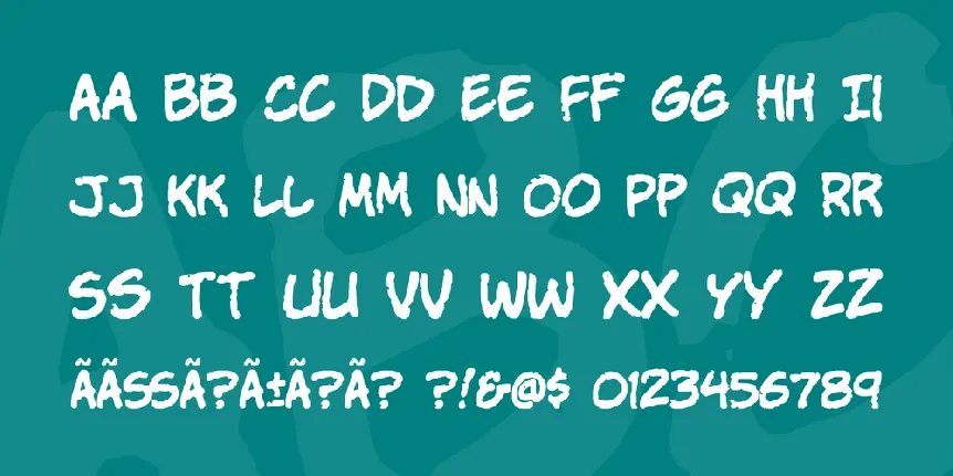 Komika Parch font