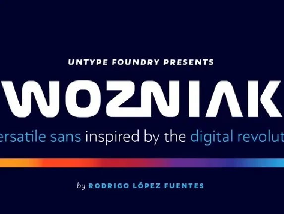 Wozniak font