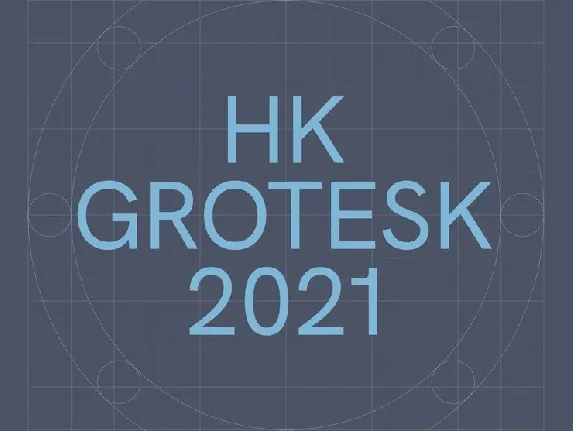 HK Grotesk font