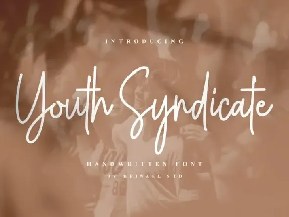 Youth Syndicate Handwritten font