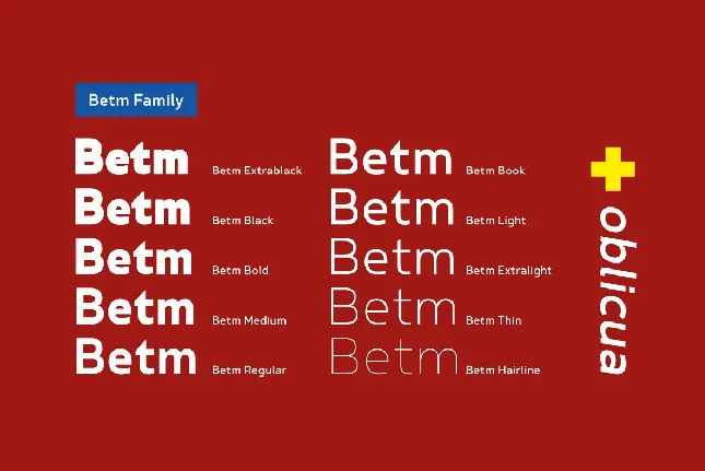 Betm font