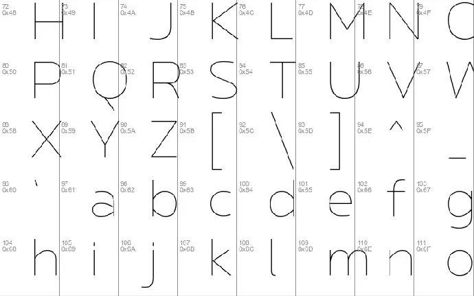 Betm font