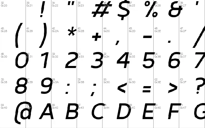 Betm font