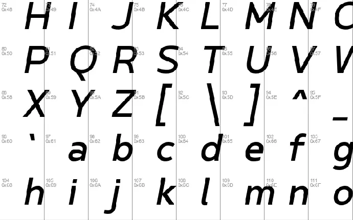 Betm font