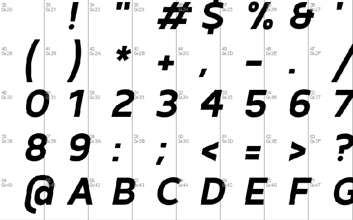 Betm font