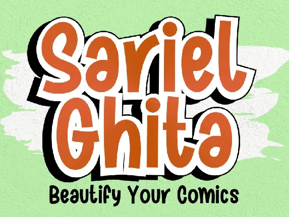 Sariel Ghita font