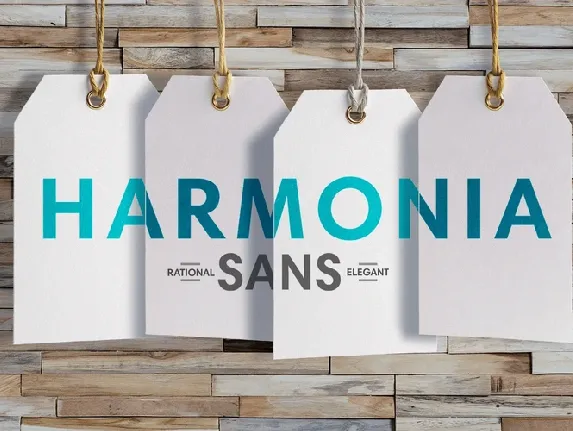 Harmonia Sans font