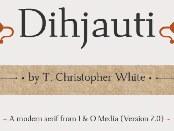 Dihjauti font