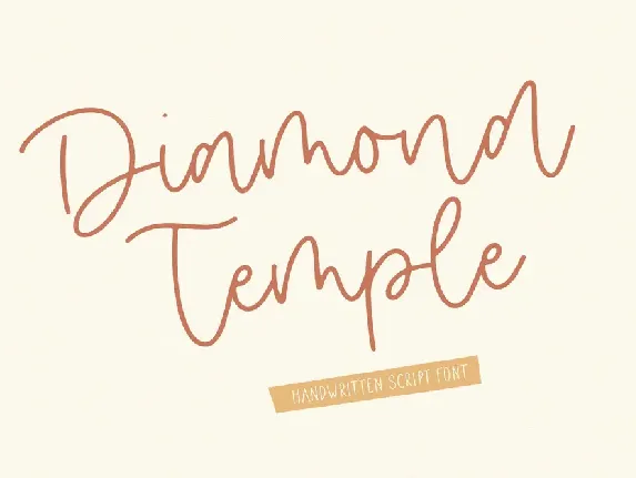 Diamond Temple font