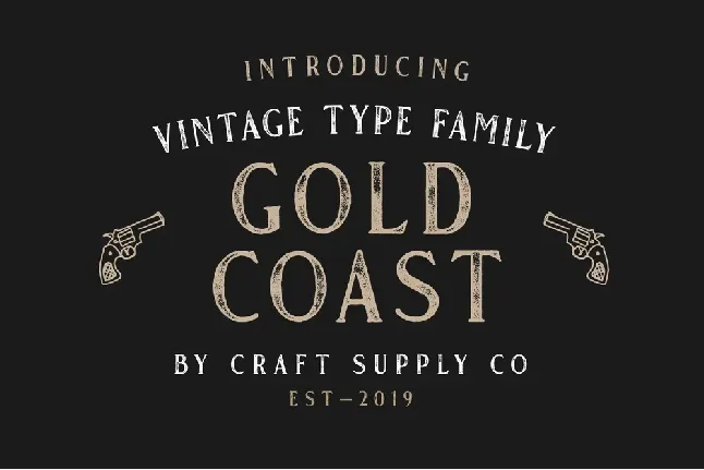 Gold Coast Free font