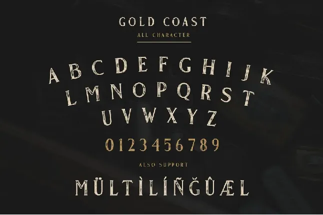 Gold Coast Free font