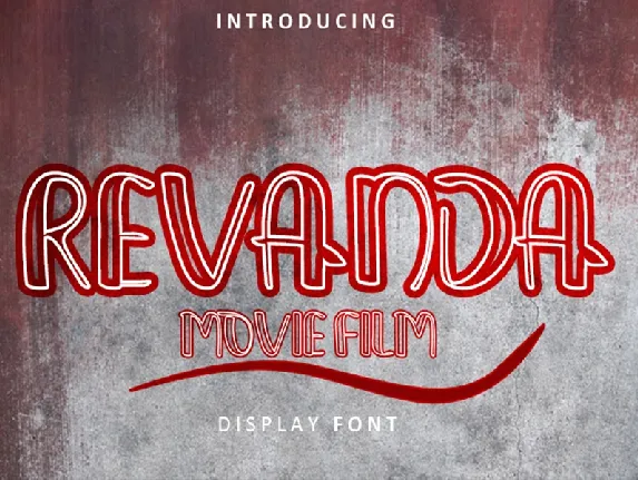 Revanda font