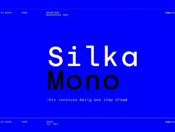 Silka Mono font