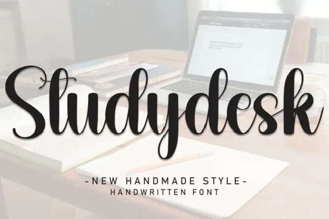 Studydesk Script font