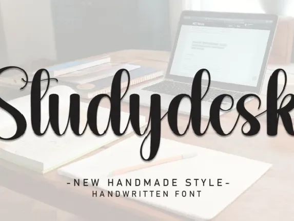 Studydesk Script font