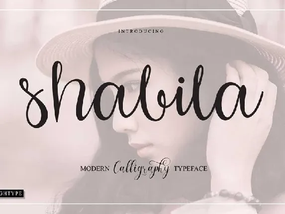 Shabila font