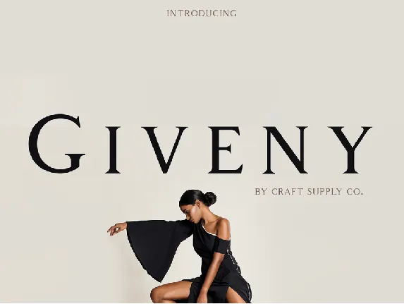 Giveny Demo font