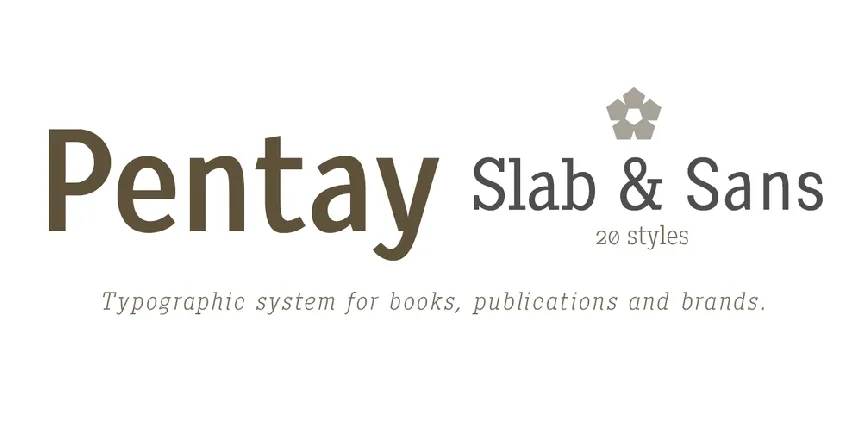 Pentay Sans font