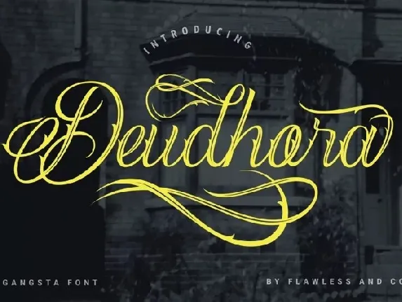 Deudhora font