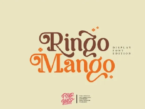 Ringo Mango font