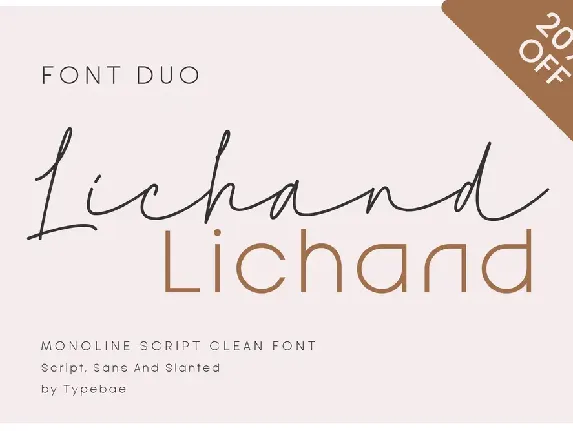 Lichand font