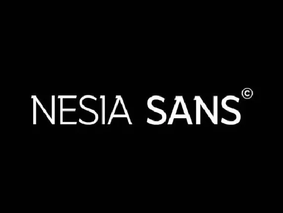 Nesia Sans font