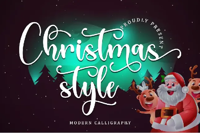 Christmas Style - Personal Use font